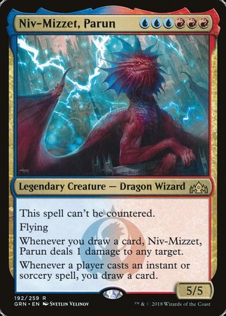 Niv-Mizzet, Parun [Guilds of Ravnica] | Black Swamp Games