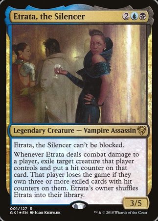 Etrata, the Silencer [GRN Guild Kit] | Black Swamp Games