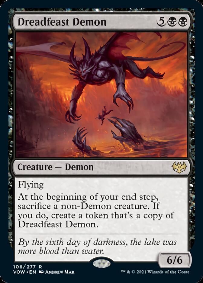 Dreadfeast Demon [Innistrad: Crimson Vow] | Black Swamp Games