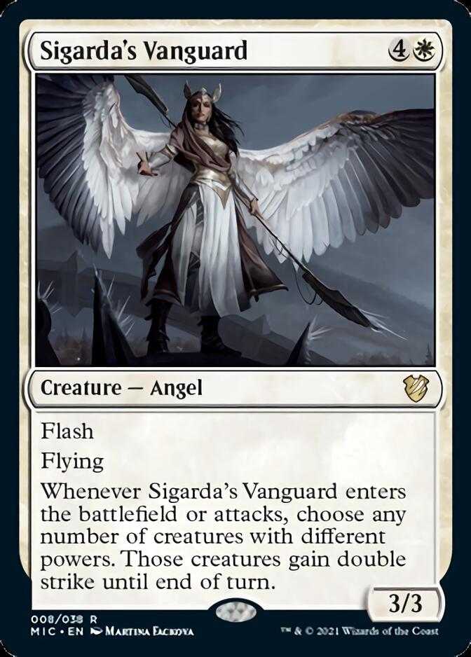 Sigarda's Vanguard [Innistrad: Midnight Hunt Commander] | Black Swamp Games