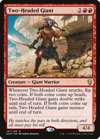 Two-Headed Giant [Dominaria] | Black Swamp Games