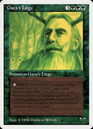 Gaea's Liege [Summer Magic / Edgar] | Black Swamp Games