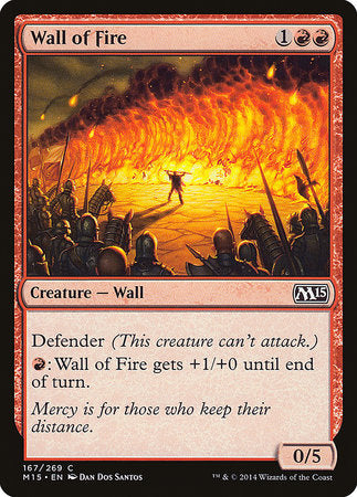 Wall of Fire [Magic 2015] | Black Swamp Games