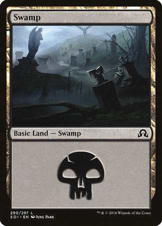 Swamp (290) [Shadows over Innistrad] | Black Swamp Games