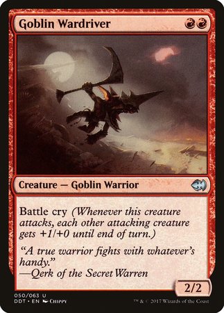 Goblin Wardriver [Duel Decks: Merfolk vs. Goblins] | Black Swamp Games