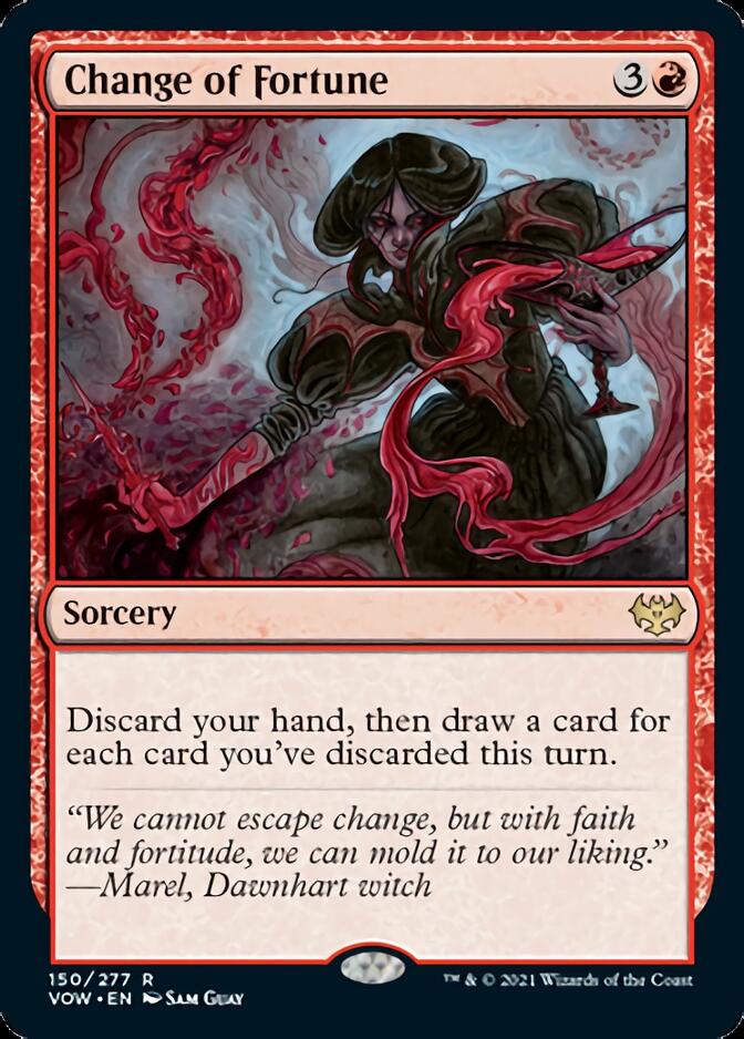 Change of Fortune [Innistrad: Crimson Vow] | Black Swamp Games