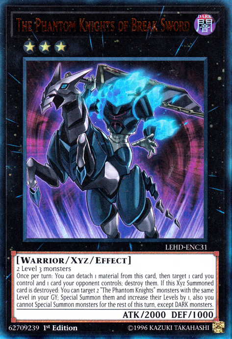 The Phantom Knights of Break Sword [LEHD-ENC31] Ultra Rare | Black Swamp Games
