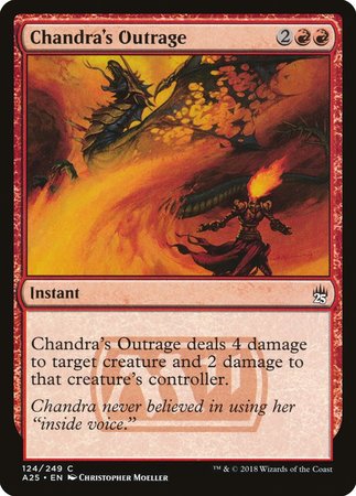 Chandra's Outrage [Masters 25] | Black Swamp Games