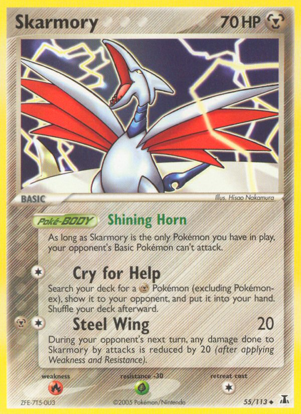 Skarmory (55/113) [EX: Delta Species] | Black Swamp Games