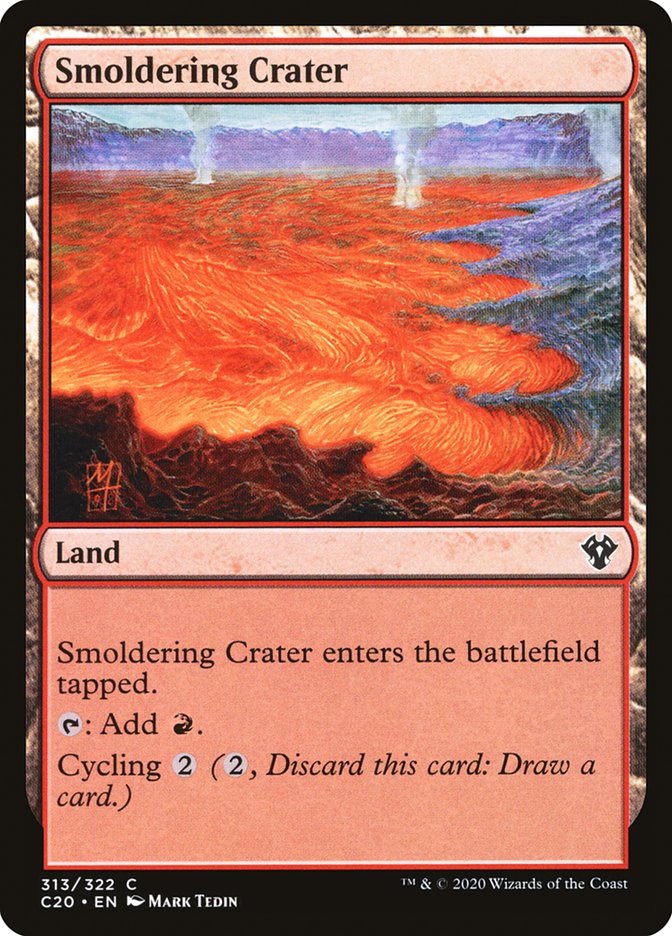 Smoldering Crater [Commander 2020] | Black Swamp Games