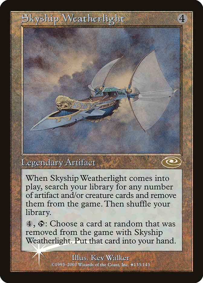 Skyship Weatherlight (Kev Walker) [Planeshift] | Black Swamp Games