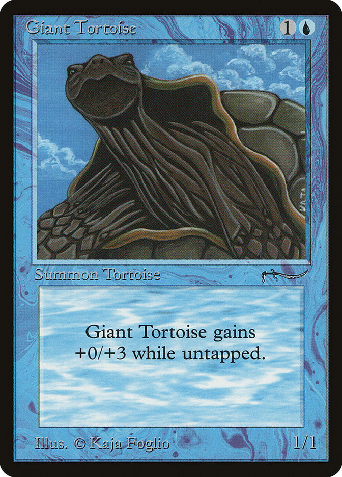 Giant Tortoise (Light Mana Cost) [Arabian Nights] | Black Swamp Games