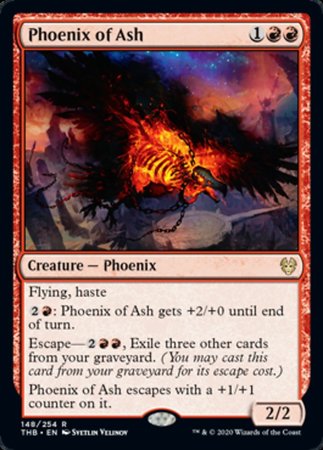 Phoenix of Ash [Theros Beyond Death] | Black Swamp Games