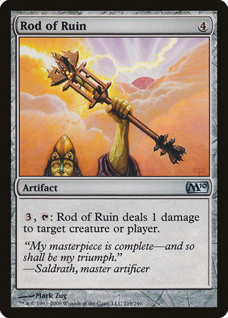 Rod of Ruin [Magic 2010] | Black Swamp Games