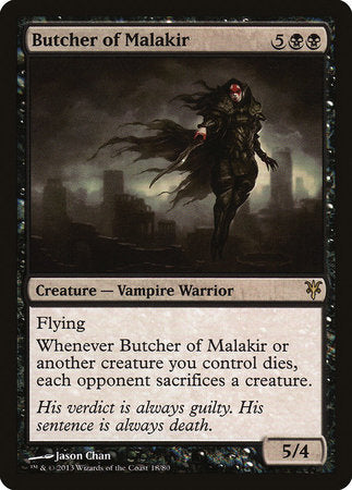 Butcher of Malakir [Duel Decks: Sorin vs. Tibalt] | Black Swamp Games