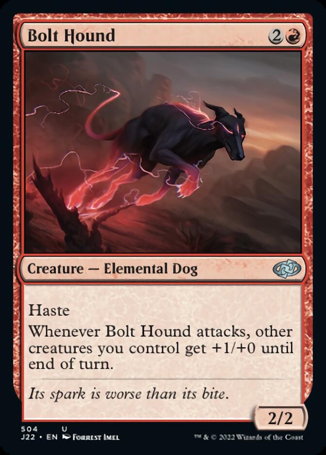 Bolt Hound [Jumpstart 2022] | Black Swamp Games