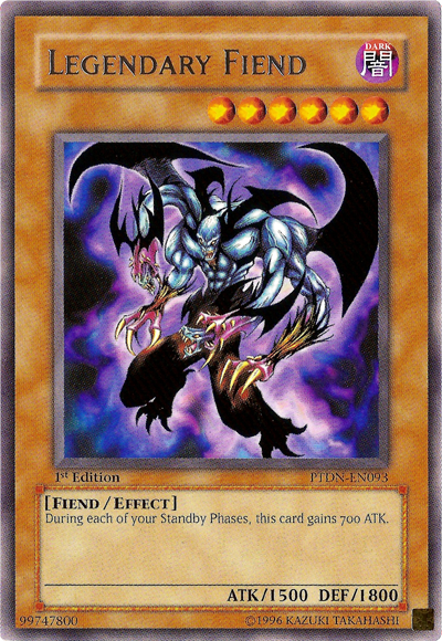 Legendary Fiend [PTDN-EN093] Rare | Black Swamp Games