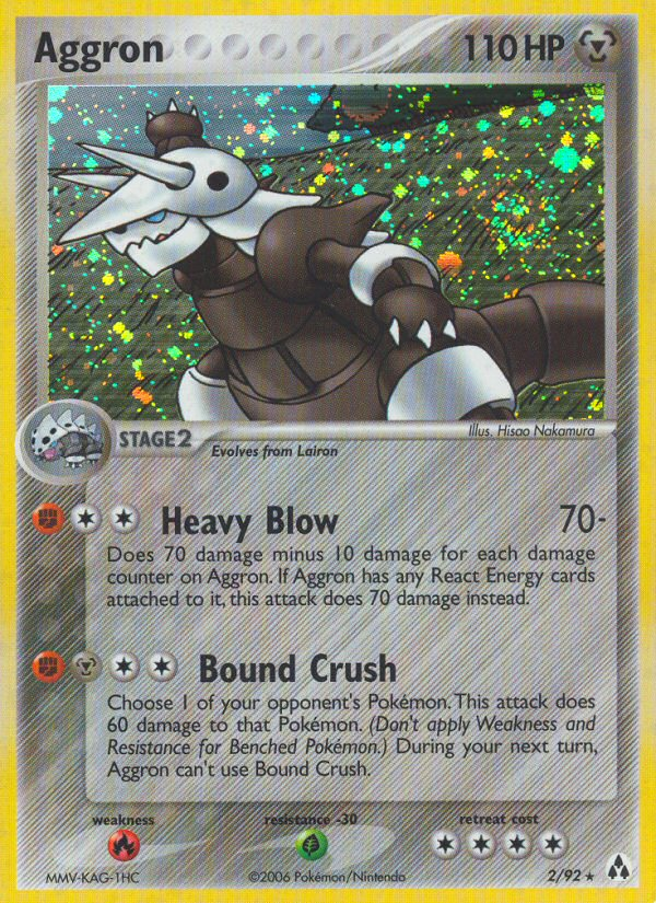 Aggron (2/92) [EX: Legend Maker] | Black Swamp Games