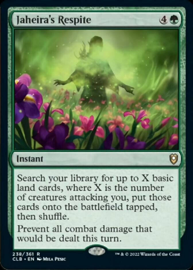 Jaheira's Respite [Commander Legends: Battle for Baldur's Gate] | Black Swamp Games