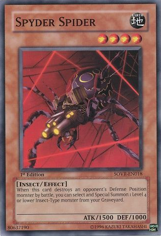 Spyder Spider [SOVR-EN018] Common | Black Swamp Games
