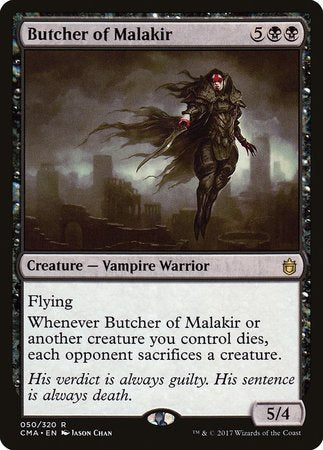 Butcher of Malakir [Commander Anthology] | Black Swamp Games