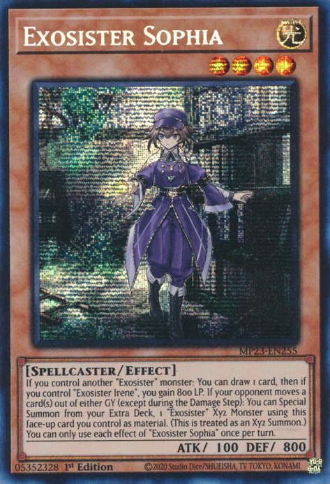 Exosister Sophia [MP23-EN255] Prismatic Secret Rare | Black Swamp Games
