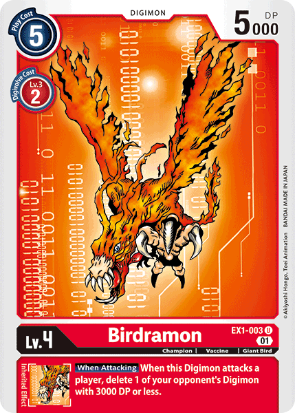 Birdramon [EX1-003] [Classic Collection] | Black Swamp Games