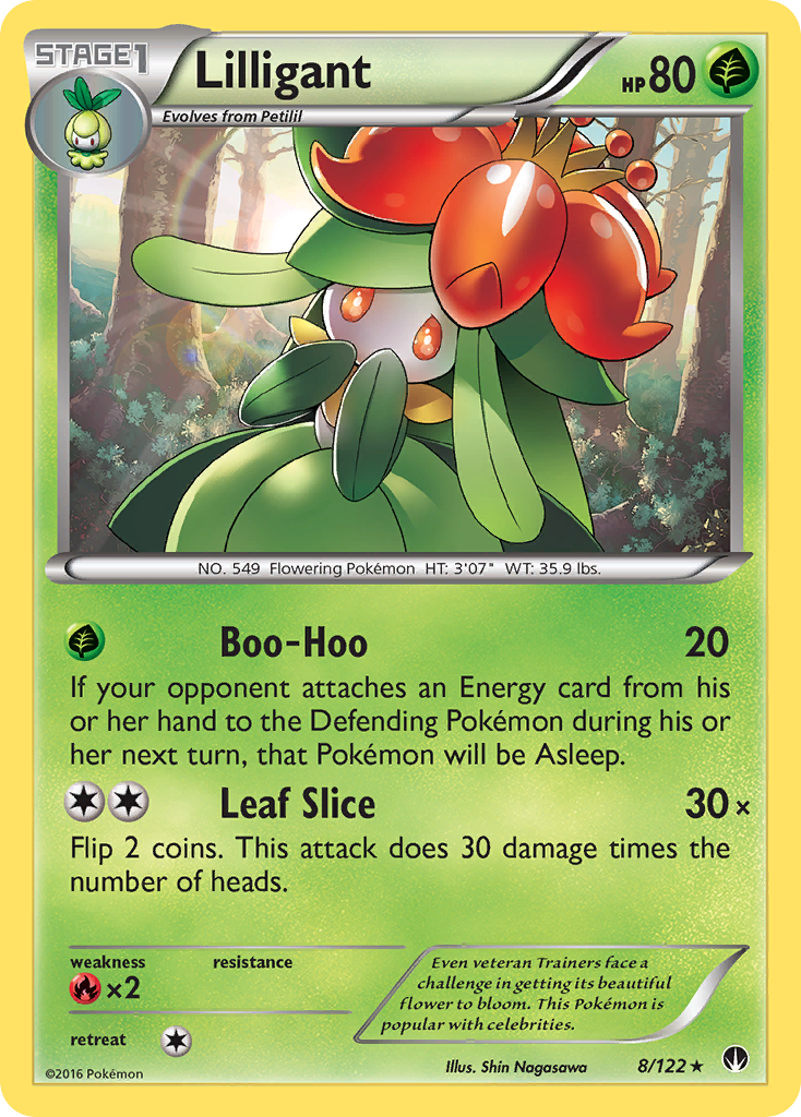 Lilligant (8/122) [XY: BREAKpoint] | Black Swamp Games