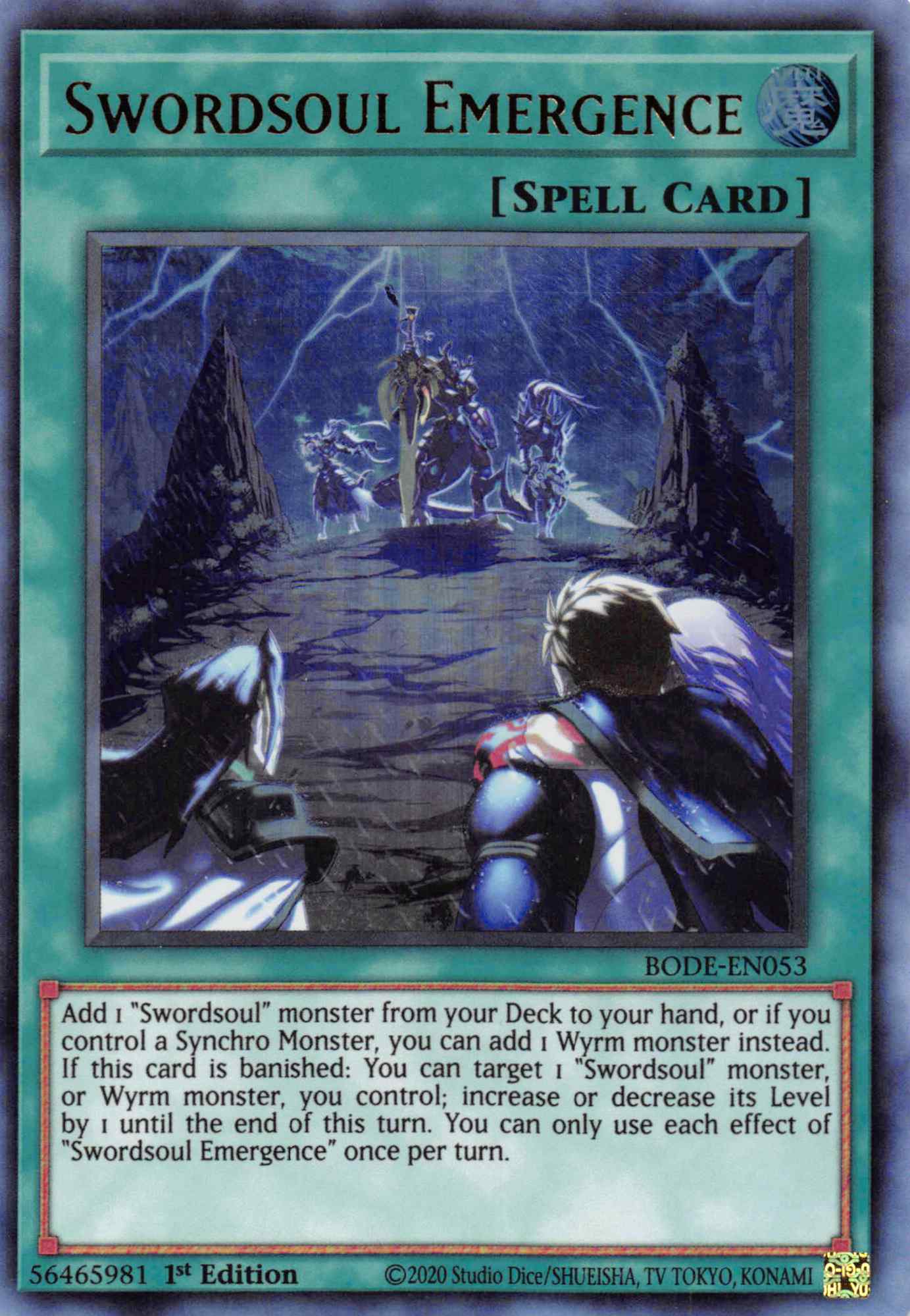 Swordsoul Emergence [BODE-EN053] Ultra Rare | Black Swamp Games