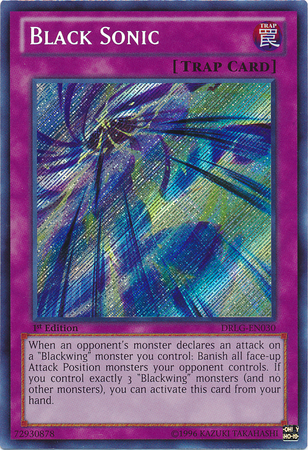 Black Sonic [DRLG-EN030] Secret Rare | Black Swamp Games