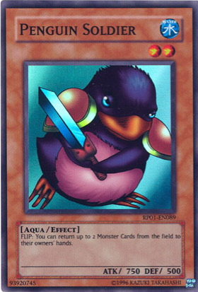 Penguin Soldier [RP01-EN089] Super Rare | Black Swamp Games