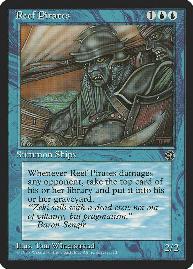 Reef Pirates (Baron Sengir Flavor Text) [Homelands] | Black Swamp Games