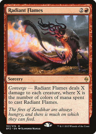 Radiant Flames [Battle for Zendikar] | Black Swamp Games