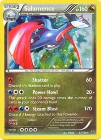 Salamence (57/108) (Cosmos Holo) (Blister Exclusive) [XY: Roaring Skies] | Black Swamp Games
