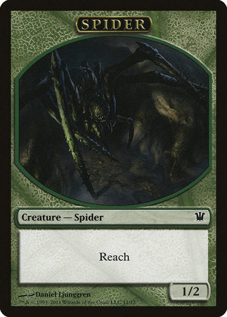 Spider Token [Innistrad Tokens] | Black Swamp Games