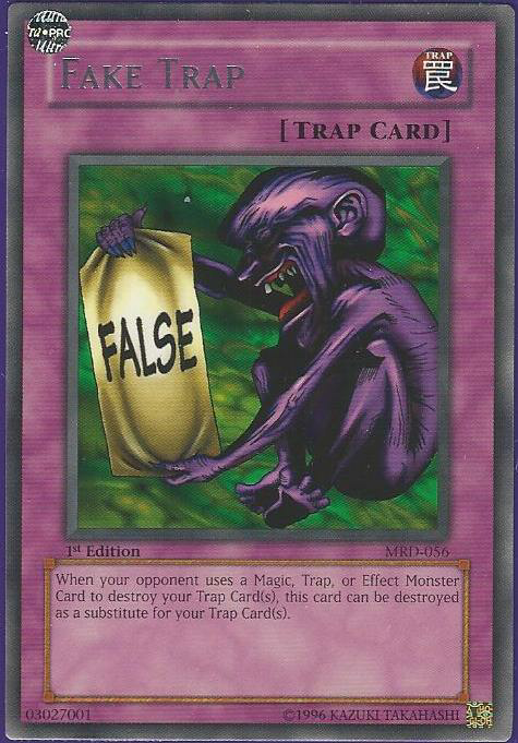 Fake Trap [MRD-056] Rare | Black Swamp Games