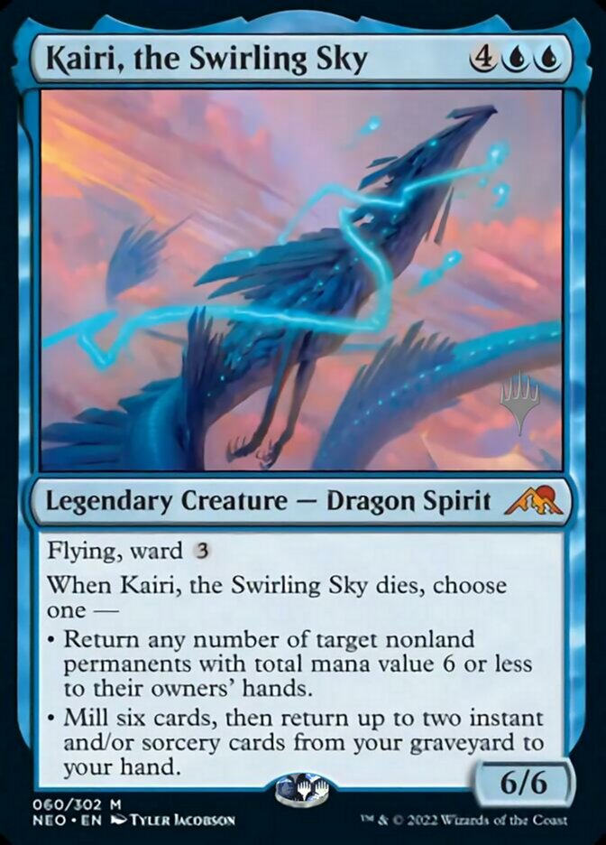 Kairi, the Swirling Sky (Promo Pack) [Kamigawa: Neon Dynasty Promos] | Black Swamp Games