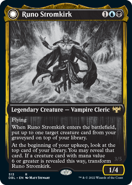 Runo Stromkirk // Krothuss, Lord of the Deep [Innistrad: Double Feature] | Black Swamp Games