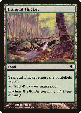 Tranquil Thicket [Commander 2013] | Black Swamp Games