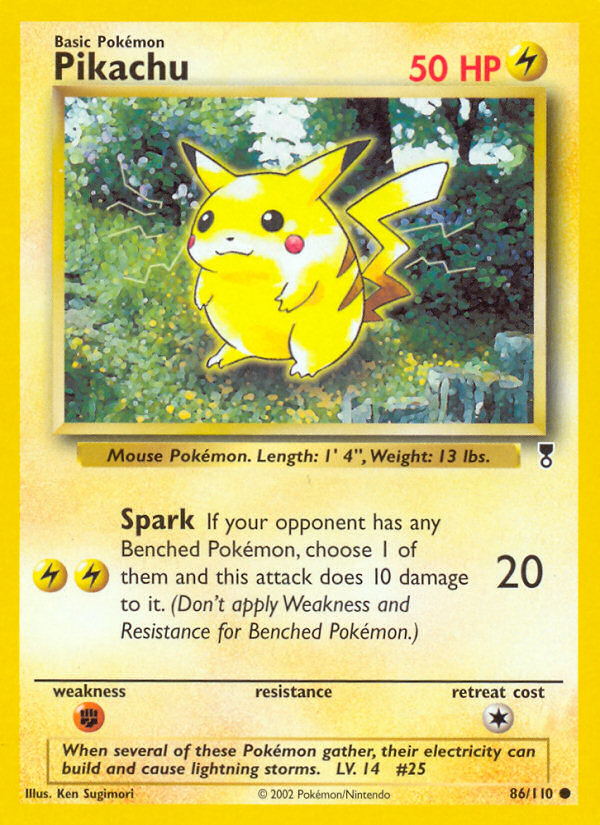 Pikachu (86/110) [Legendary Collection] | Black Swamp Games