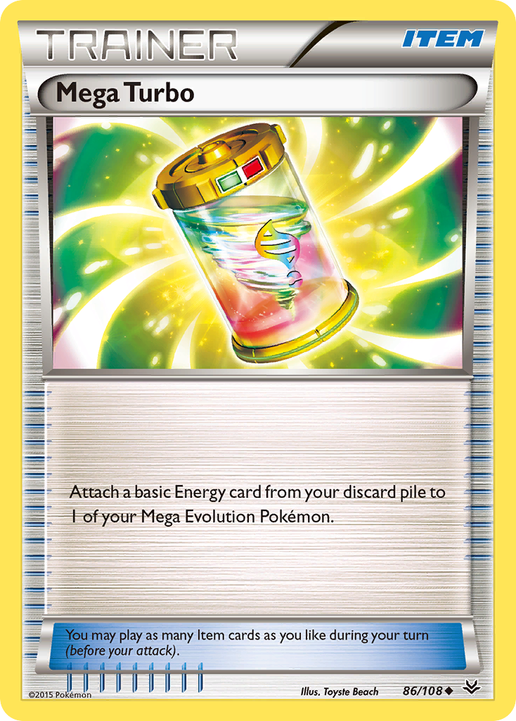 Mega Turbo (86/108) [XY: Roaring Skies] | Black Swamp Games