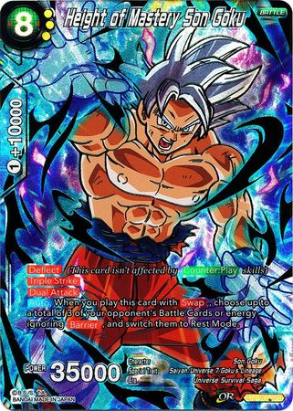 Height of Mastery Son Goku (SPR) [BT4-075] | Black Swamp Games