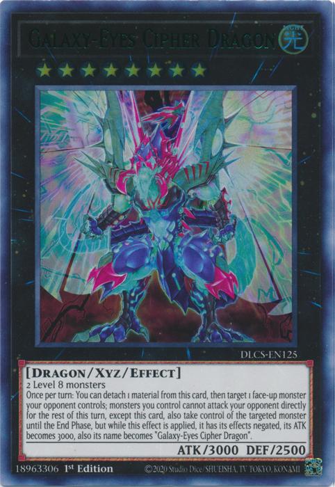 Galaxy-Eyes Cipher Dragon (Green) [DLCS-EN125] Ultra Rare | Black Swamp Games