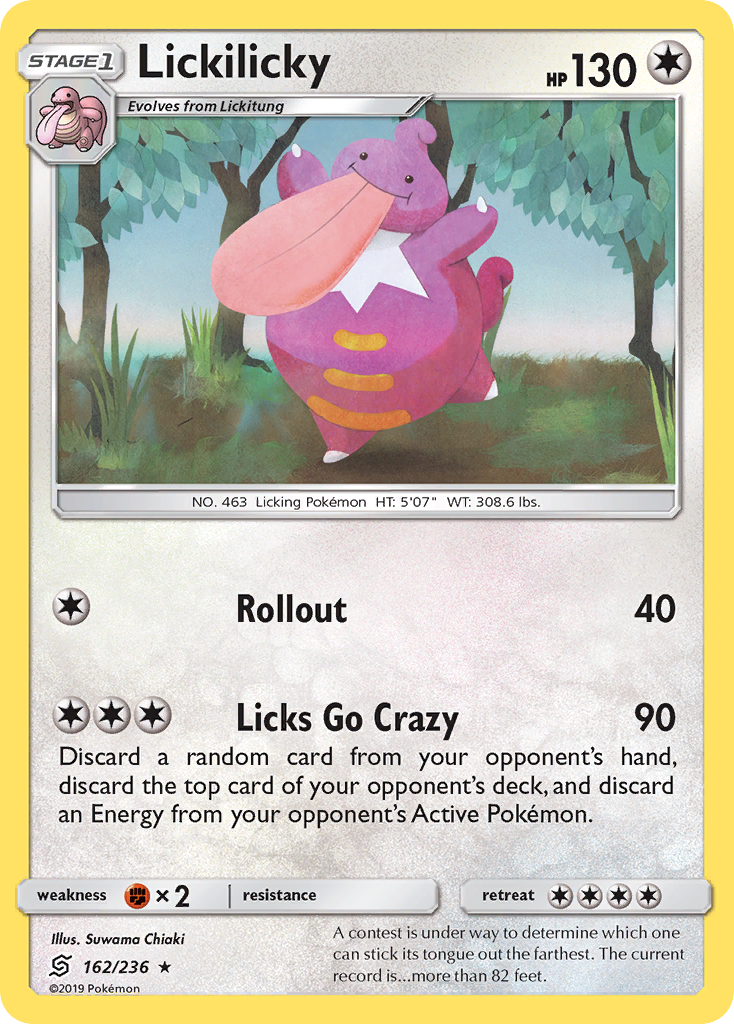 Lickilicky (162/236) [Sun & Moon: Unified Minds] | Black Swamp Games