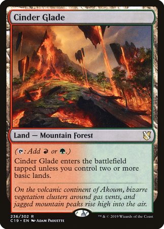 Cinder Glade [Commander 2019] | Black Swamp Games