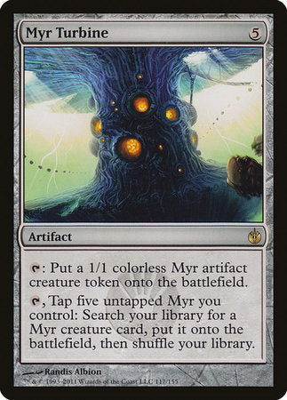 Myr Turbine [Mirrodin Besieged] | Black Swamp Games