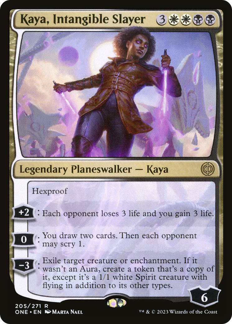 Kaya, Intangible Slayer [Phyrexia: All Will Be One] | Black Swamp Games