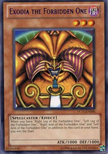 Exodia the Forbidden One (Purple) [DL11-EN006] Rare | Black Swamp Games