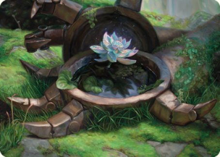 Timeless Lotus Art Card [Dominaria United Art Series] | Black Swamp Games