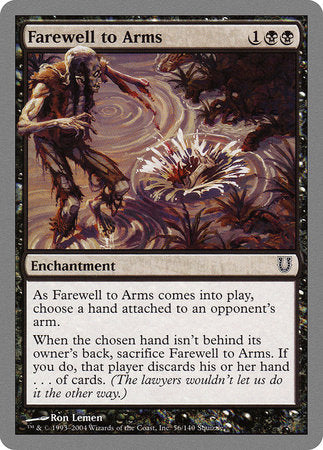 Farewell to Arms [Unhinged] | Black Swamp Games